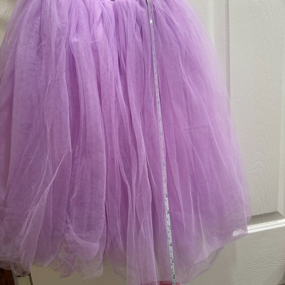 Custom  made lilac tutu skirt - Picture 3 of 6